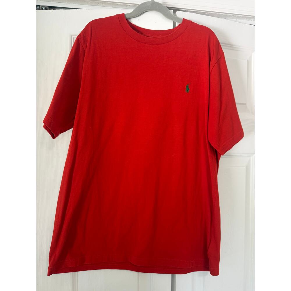 Polo Ralph Lauren - Big Boys - Cotton Jersey Crewneck Tee T-Shirt- Size L 14-16